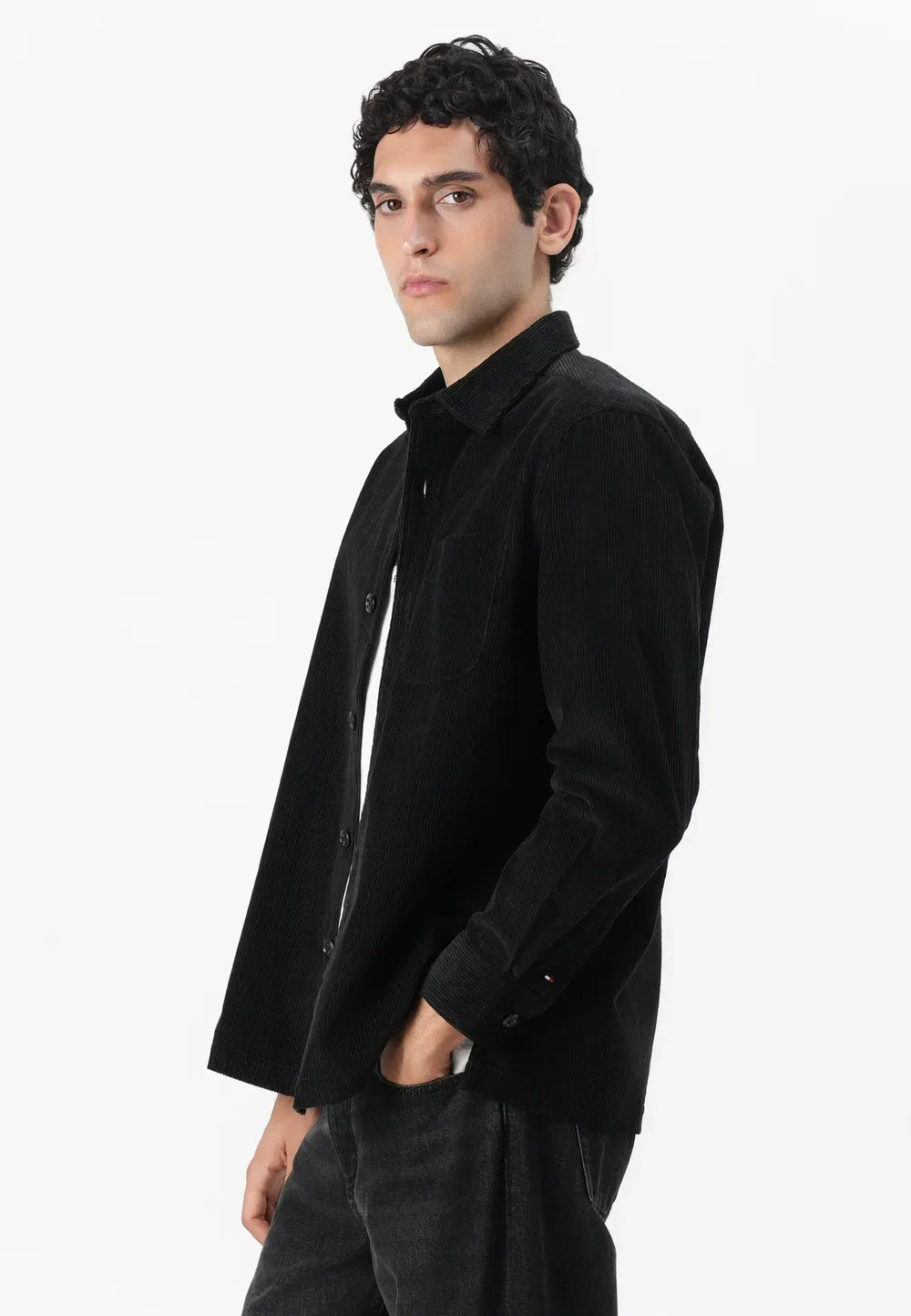 Рубашка-Куртка Tommy Hilfiger, Black — фото 4