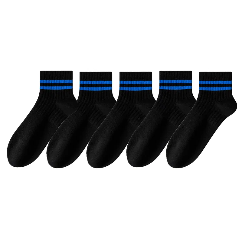 Детские носки с длиной до щиколотки MADALLO, Black with Blue