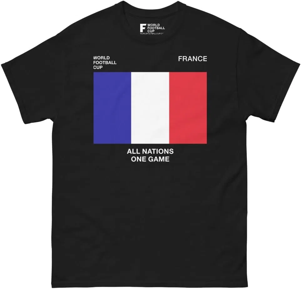 Футболка фан-коллектора France 2025, Black
