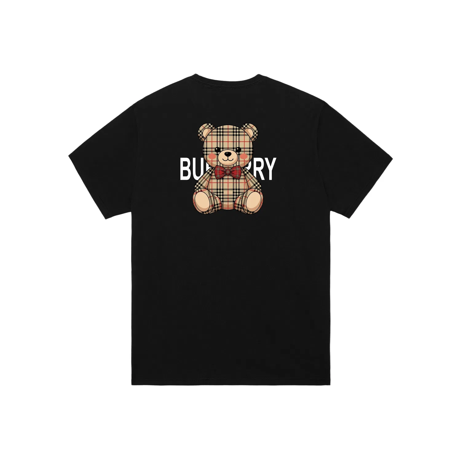 Футболка Burberry British Bears с круглым вырезом, мужская, летняя