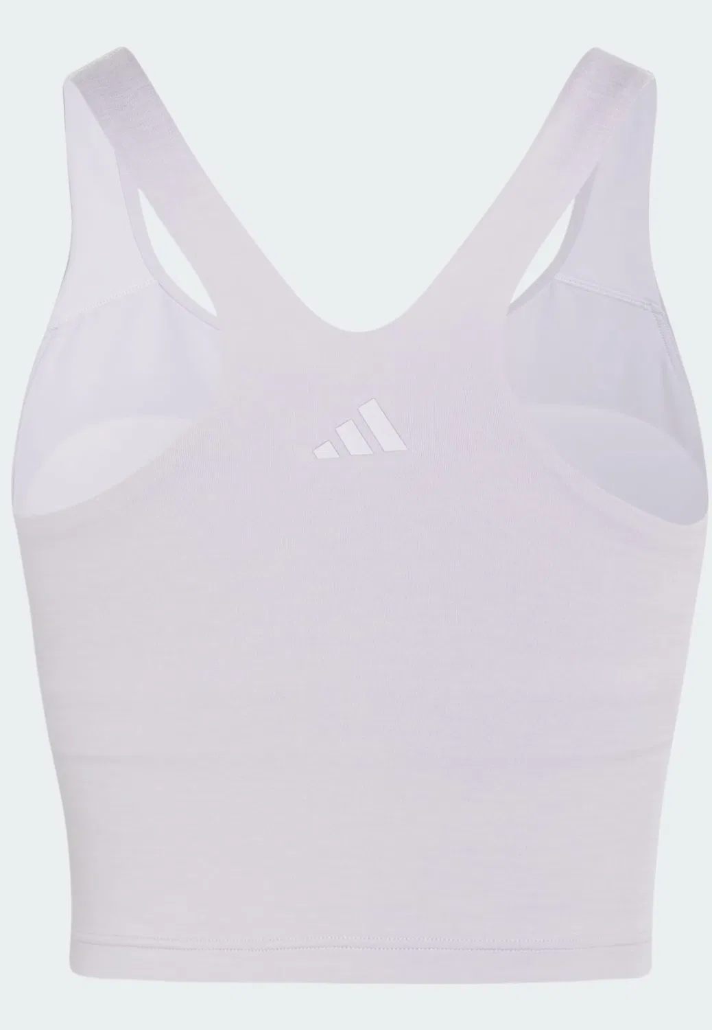 Спортивный бюстгальтер-бралетт Adidas Performance All Me пастельно-фиолетового цвета — фото 3