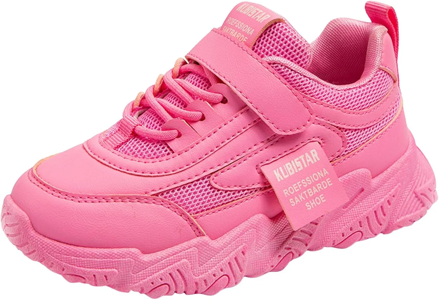 Детские кроссовки для девочек с легким дышащим верхом, Hot Pink