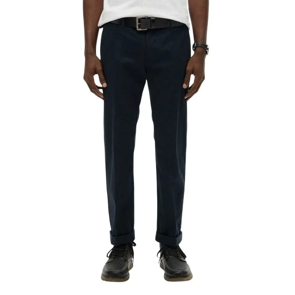 Брюки чинос Regular Fit Superdry Premium Superdry, черный