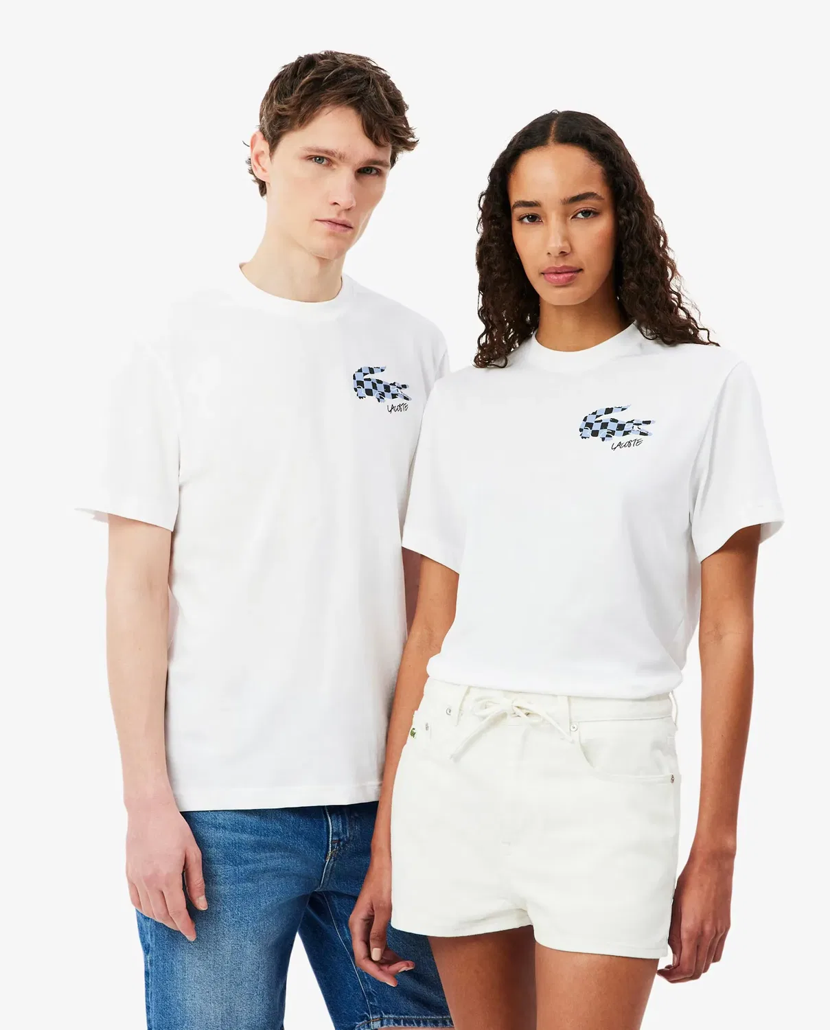 Мужская футболка с коротким рукавом Lacoste, Blanco