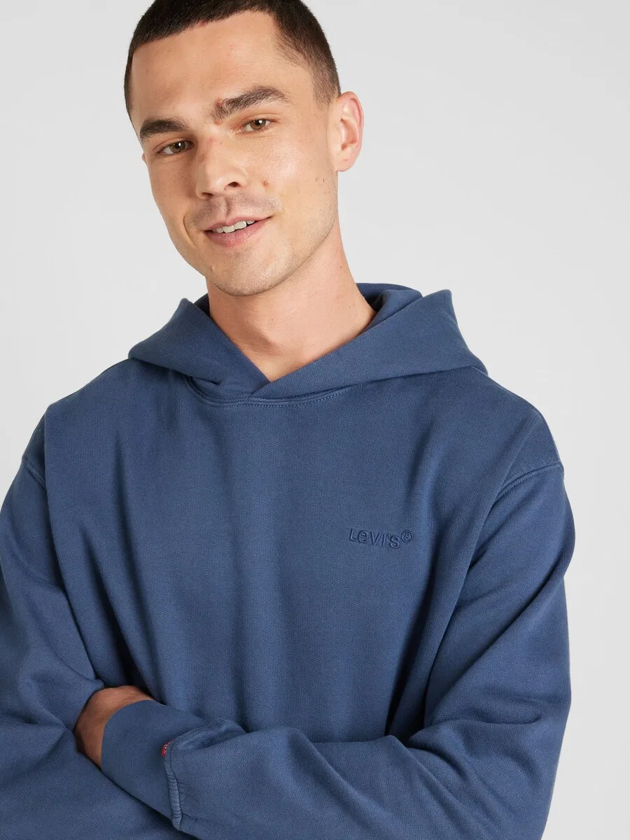 Толстовка LEVI'S 'Authentic Hoodie' в темно-синем цвете — фото 2