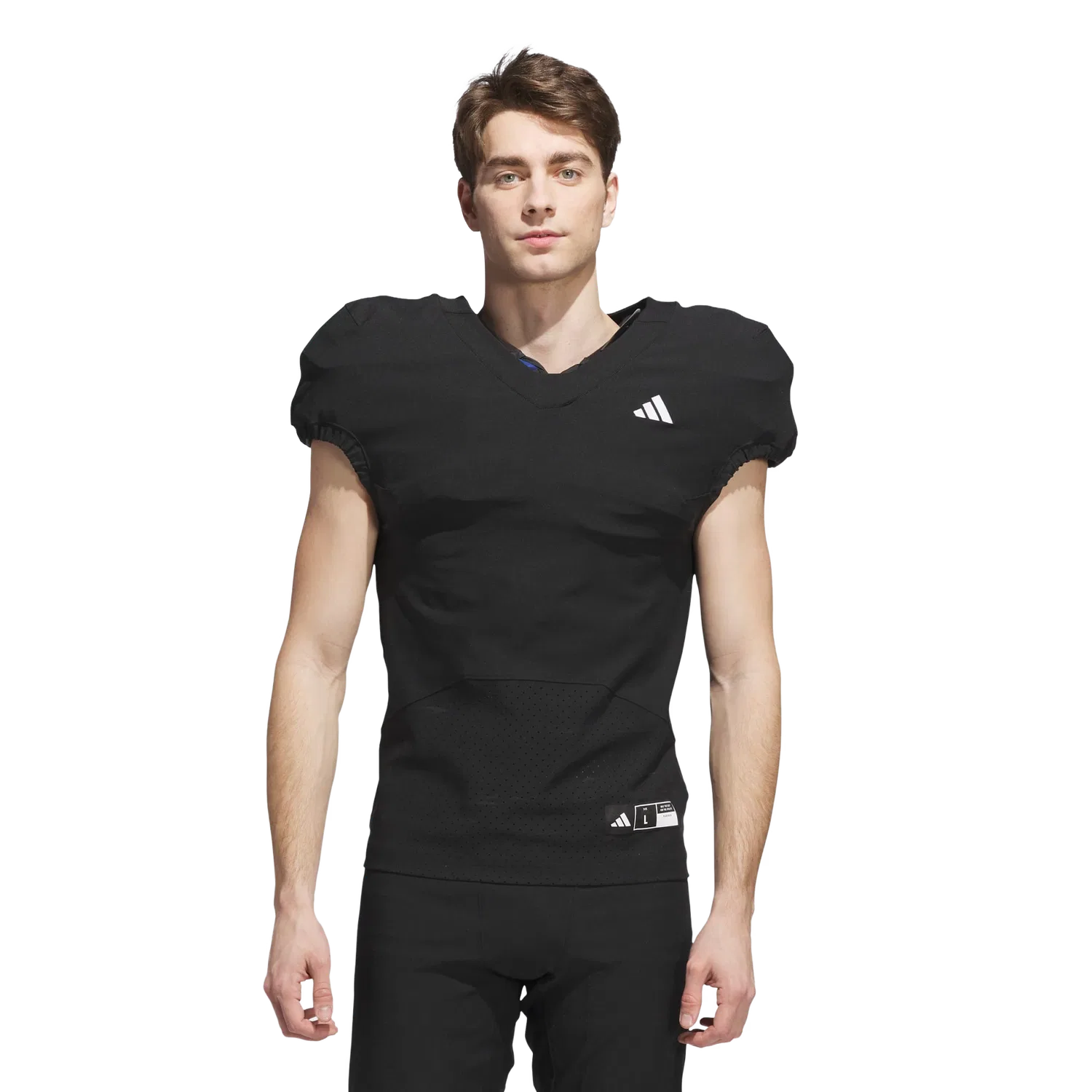 Мужская футболка для американского футбола Adizero Impact Adidas, черный — фото 2