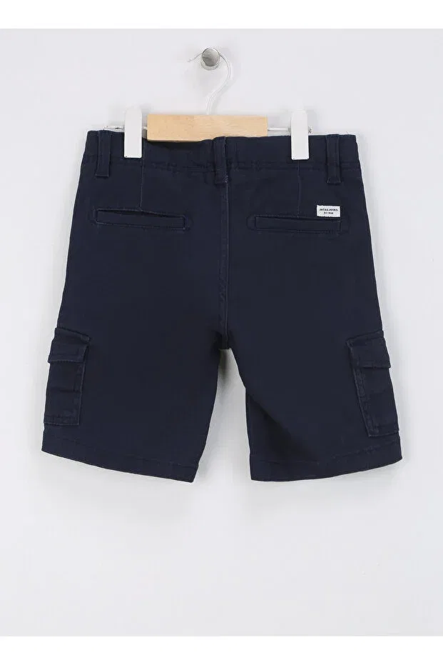 Детские шорты для мальчиков прямые Jack & Jones, Navy Blue — фото 2