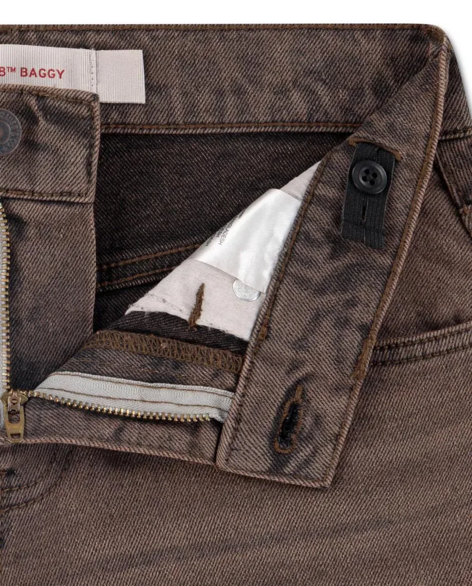 Детские джинсы для мальчиков свободного кроя Levi's, Marrón — фото 3