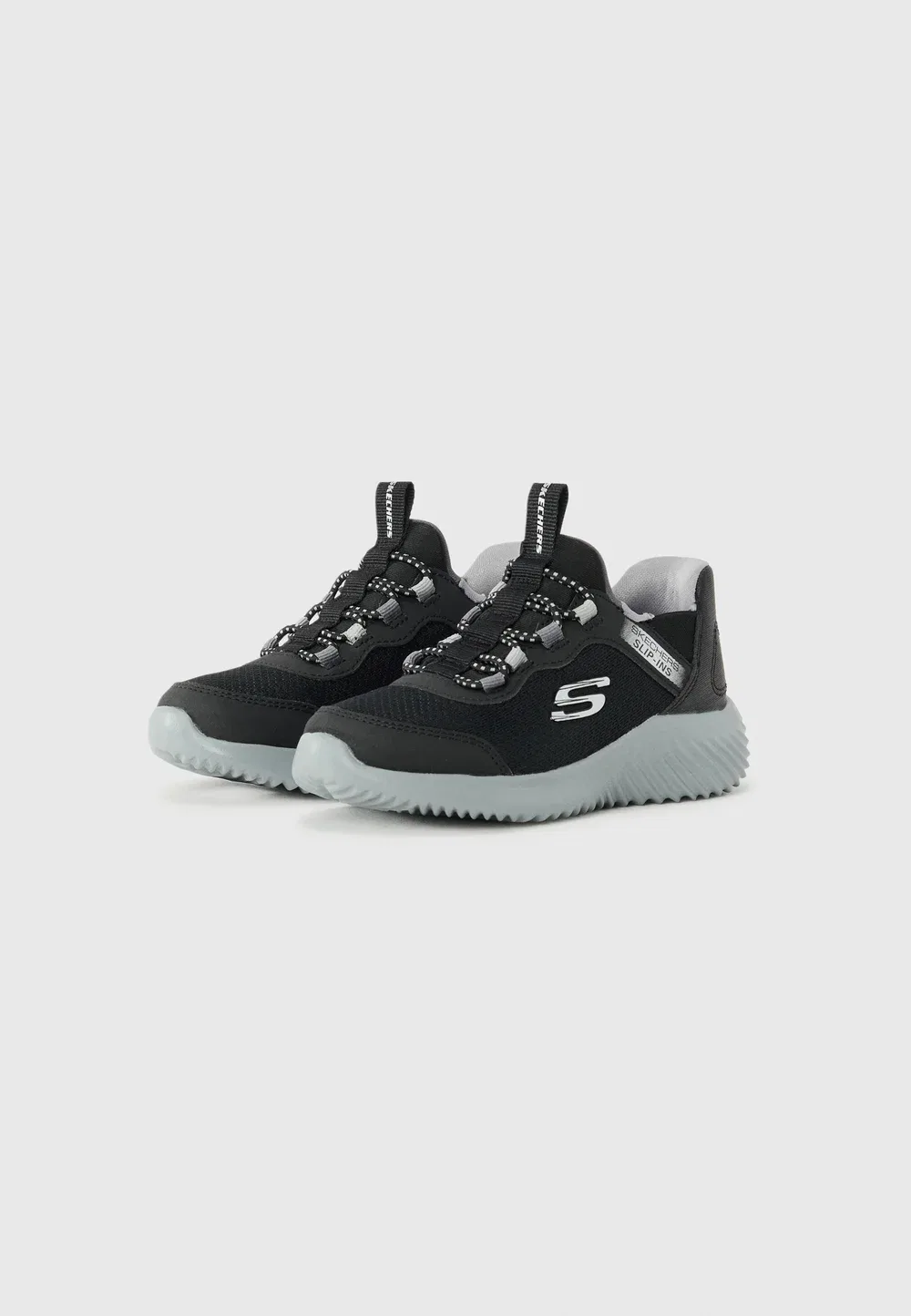 Баундер - кроссовки Skechers, Black/Charcoal — фото 2