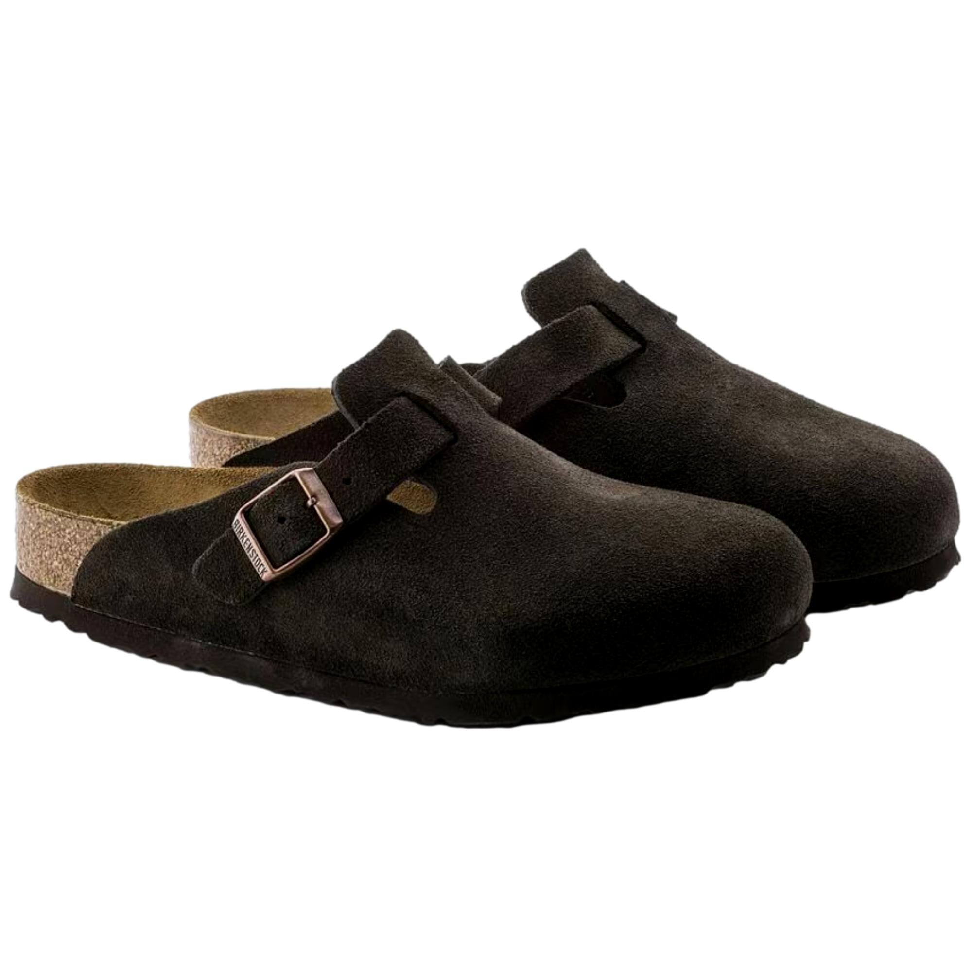 Бостонские мюли Birkenstock BS Mocca 660461 Женские, коричневый — фото 4