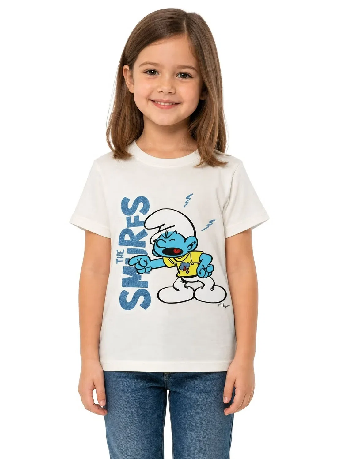 Комплект футболок с принтом Смурфетты, модель Smurfette, The Smurfs, разноцветный — фото 2