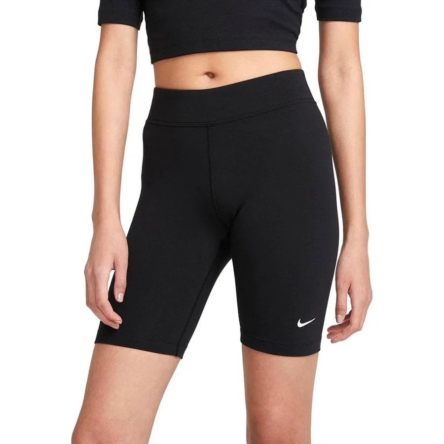 Женские спортивные шорты Nike с принтом, модель Mr Biker, Оливковый — фото 3