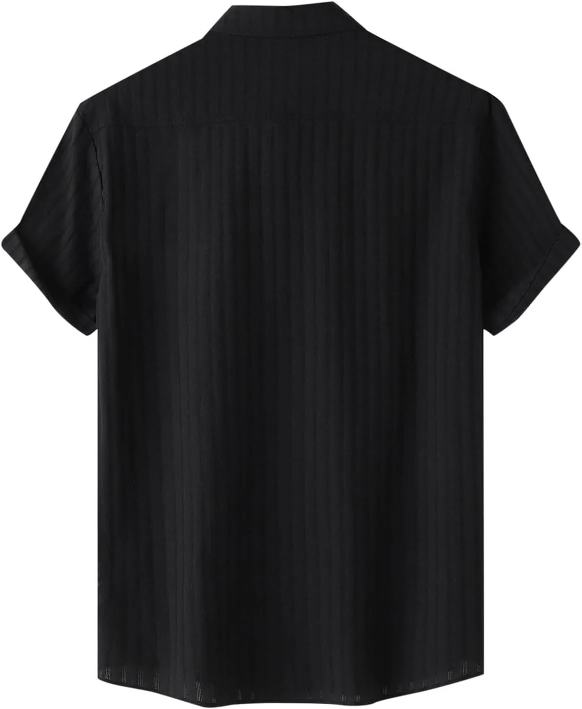 Мужская футболка с карманом Regular Fit, Black — фото 3