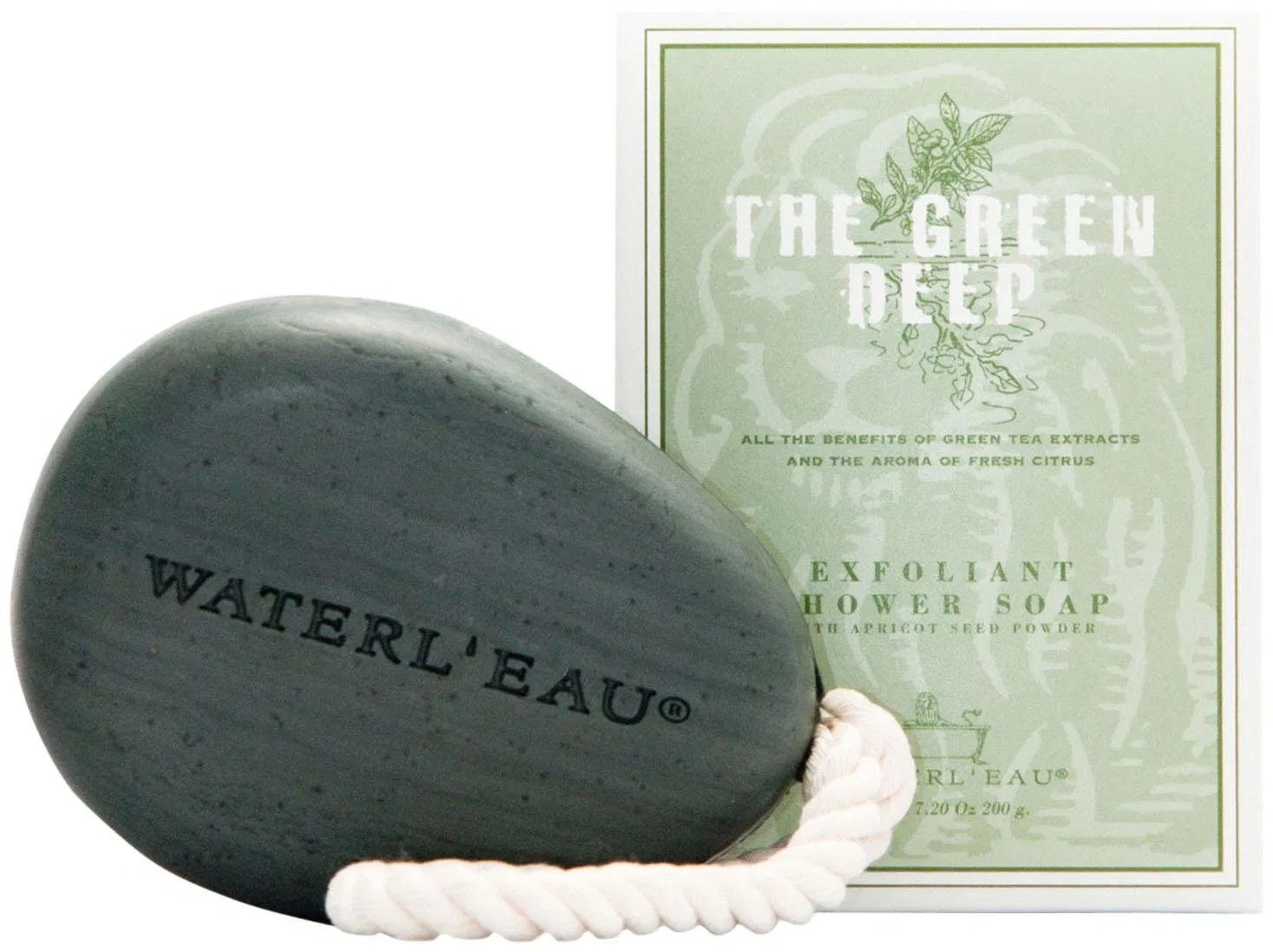 Мыло для душа Глубокое Зеленое, Waterl'eau, 200 г