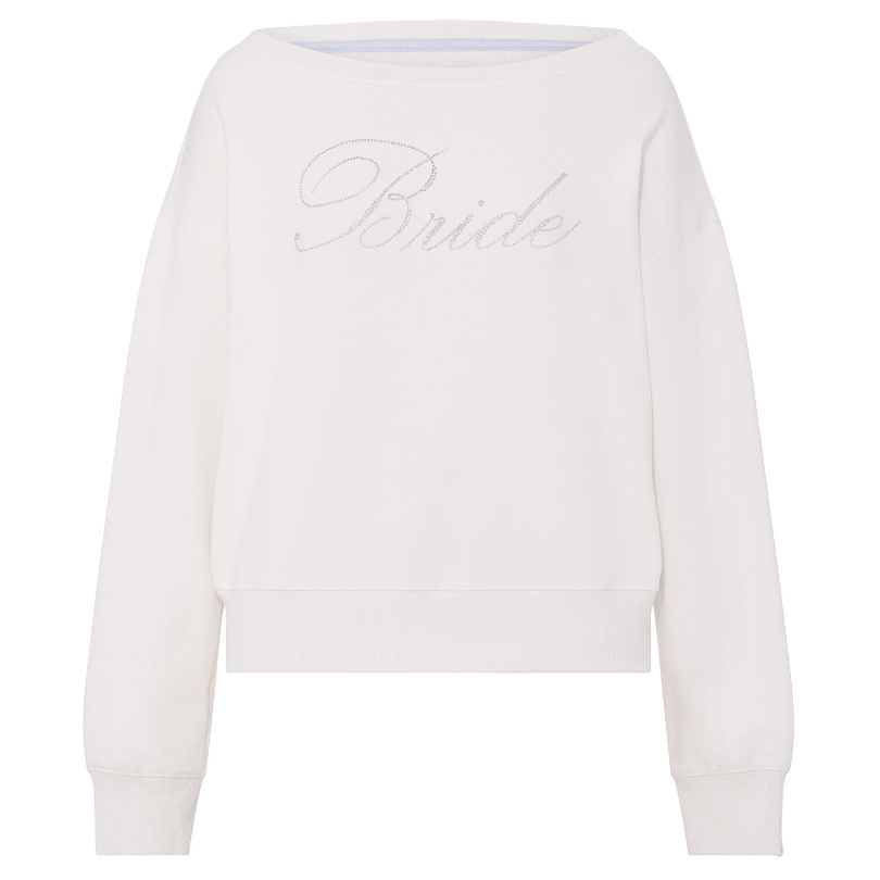 Толстовка Victoria's Secret Angel Essentials Bridal Terry Boatneck, белый