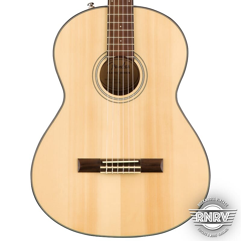 

Fender CN-60S Нейлон, Накладка на гриф из орехового дерева, Натуральный
