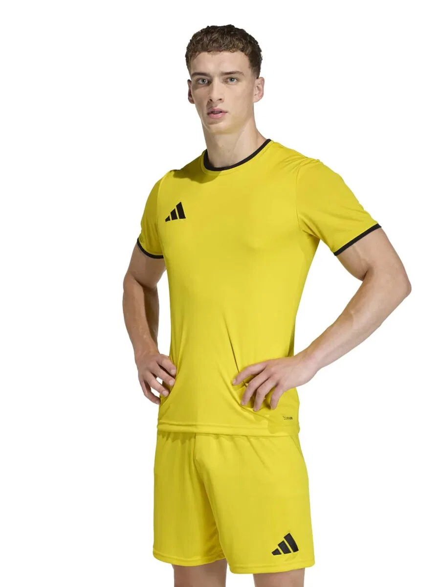 Спортивная футболка ADIDAS PERFORMANCE Performance Shirt 'Entrada26' желтого цвета — фото 3