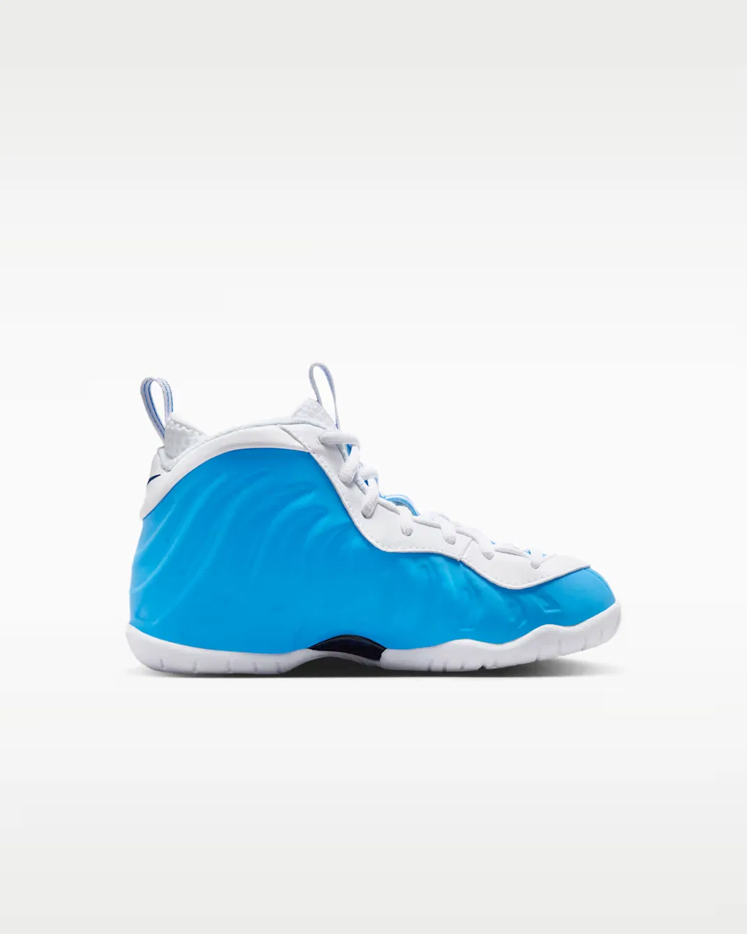 Детская обувь Nike Little Posite Pro, University Blue/White/Midnight Navy/White — фото 3