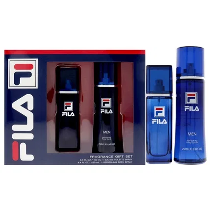 Набор парфюмерный мужской Fila, 3.4oz Eau de Toilette Spray and 8.4oz Body Spray