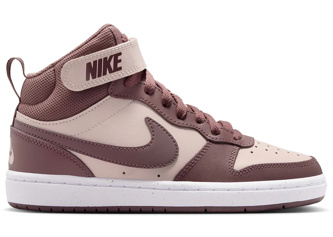 Детские кроссовки с высоким верхом Nike Court Borough Mid 2 Nike, Silt Red/White/Tattoo