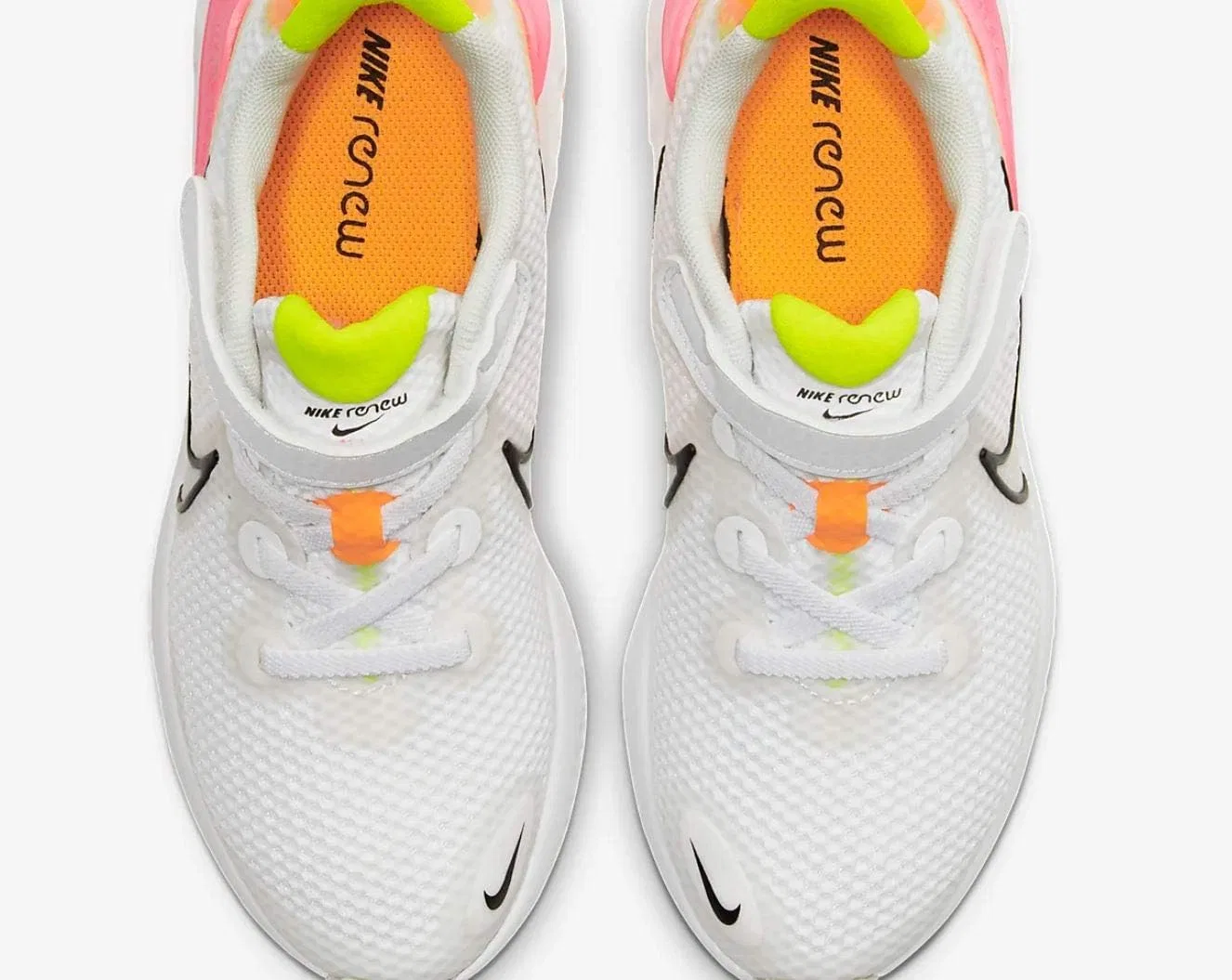 Детские кроссовки для мальчиков Renew Run Nike, White — фото 3