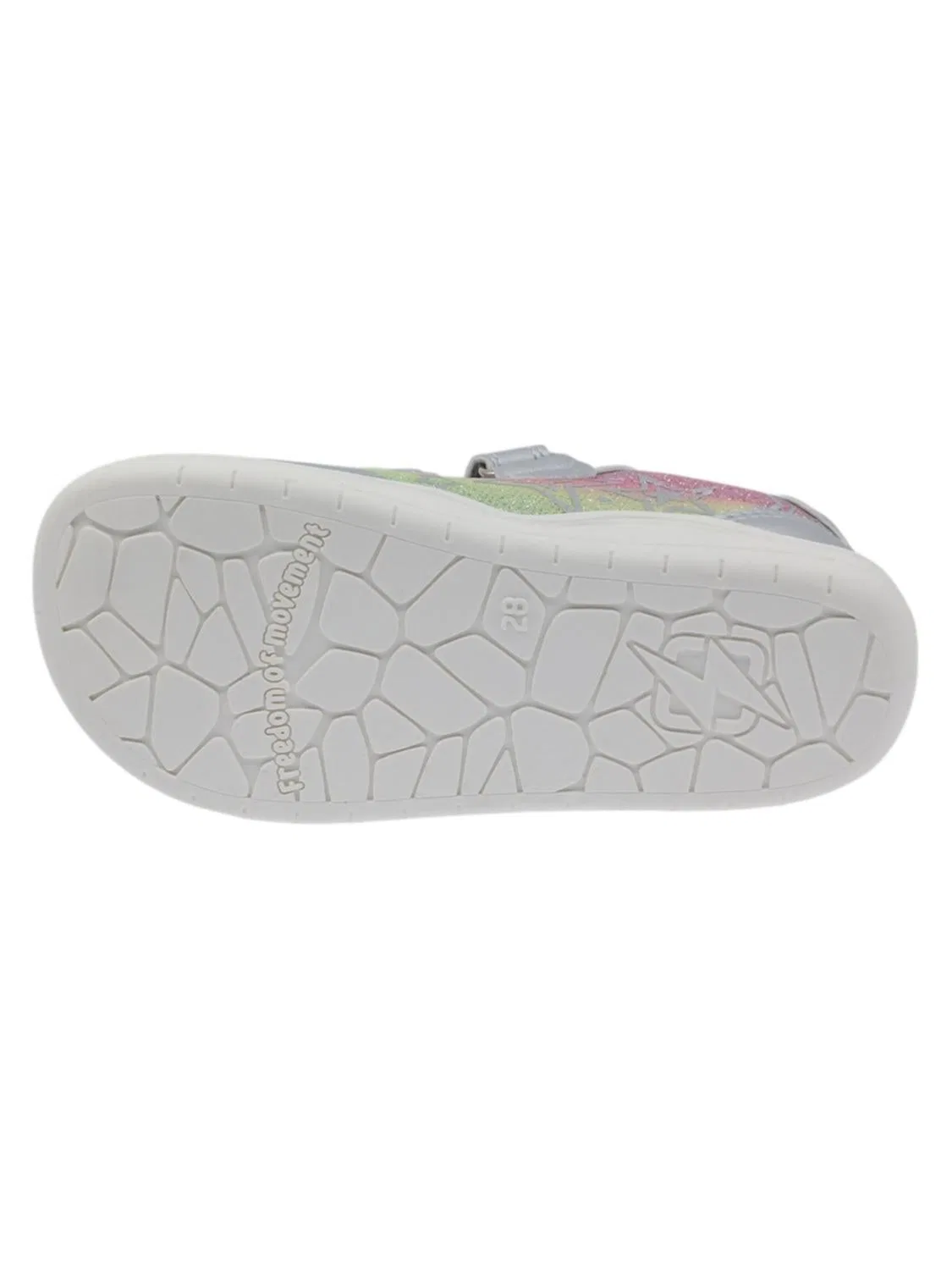 Кроссовки Beppi Lighting Shoes серебристого цвета — фото 2