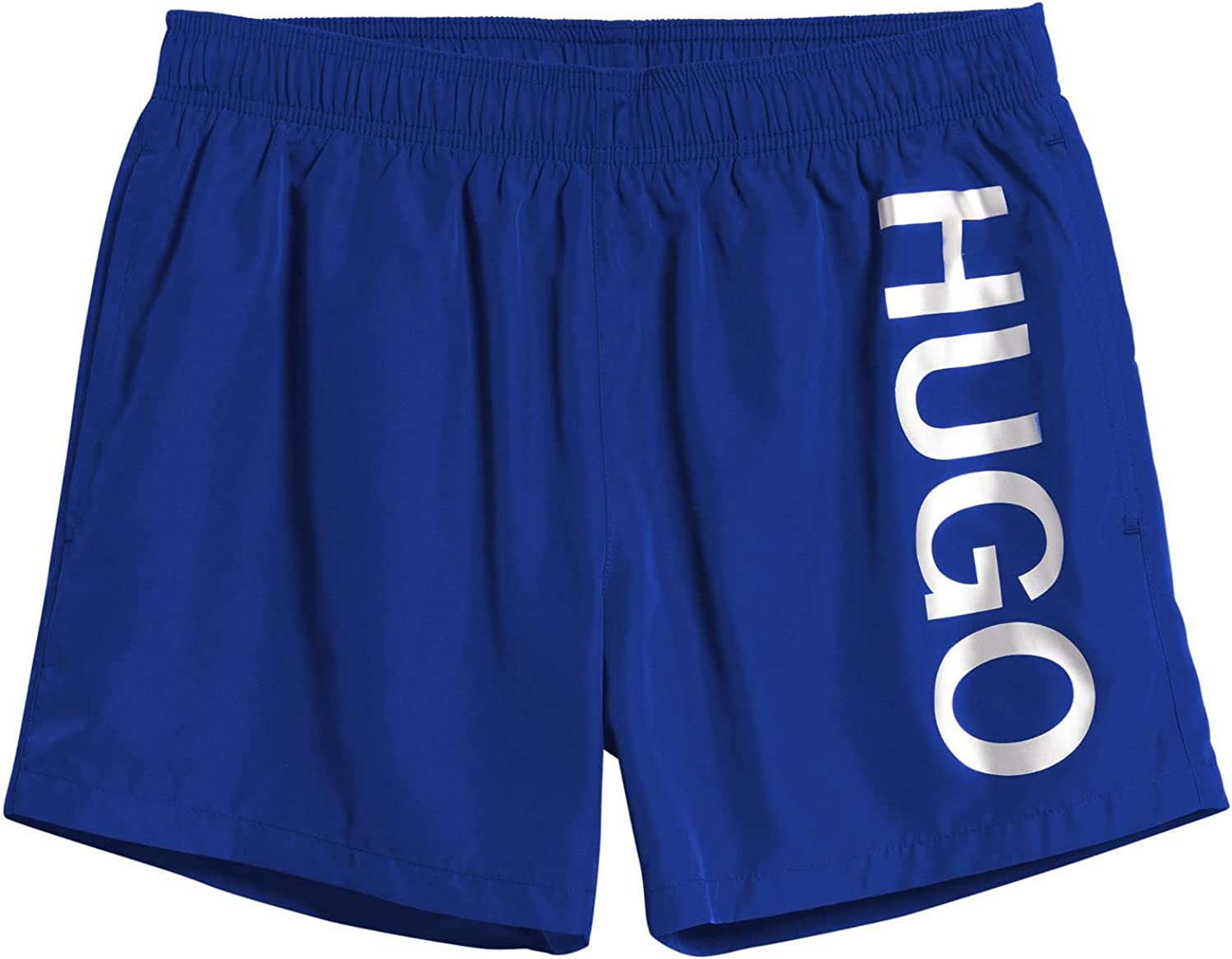 

Мужские шорты для плавания Hugo Boss Royal Blue Abas Silver Logo, синий