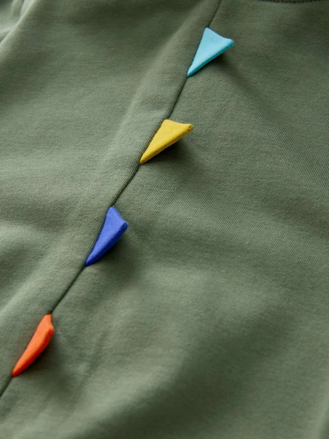 Худи на молнии, хлопковое, Khaki Green Next — фото 4