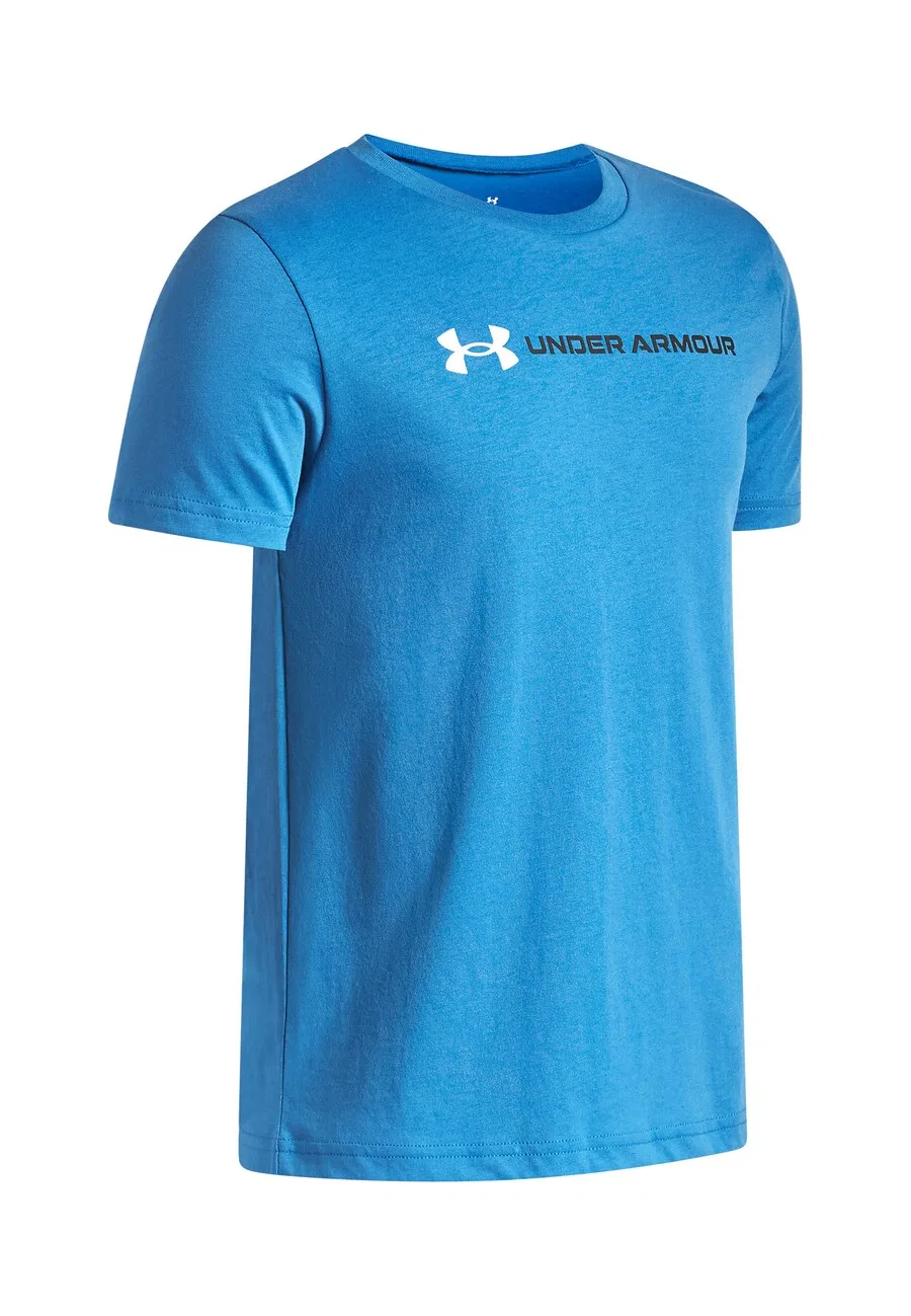 Спортивная футболка UNDER ARMOUR синего цвета — фото 2