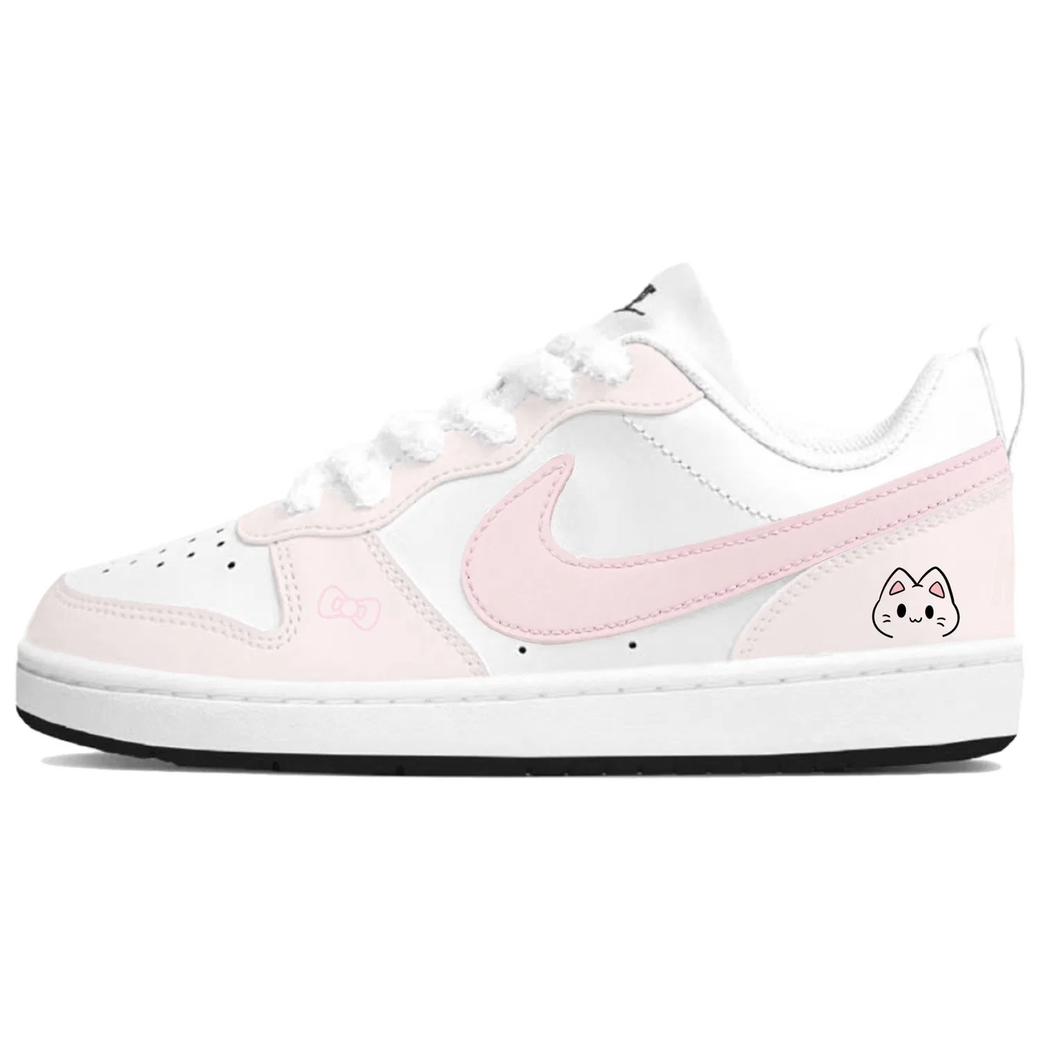 Детские кроссовки для скейтбординга с низким верхом Court Borough 2 Nike, Pink — фото 3