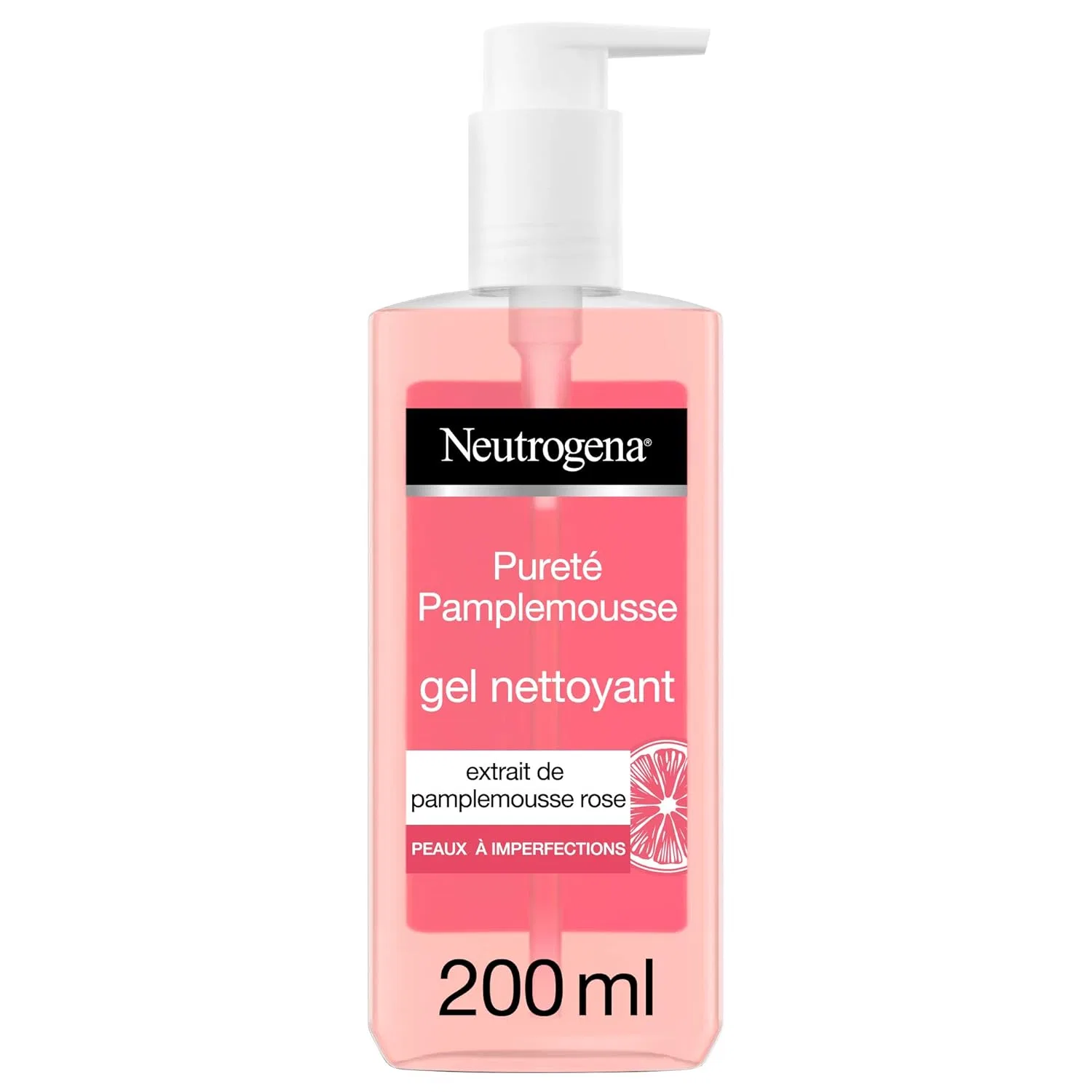 Очищающий гель Neutrogena Visibly Clear с розовым грейпфрутом, 200 мл