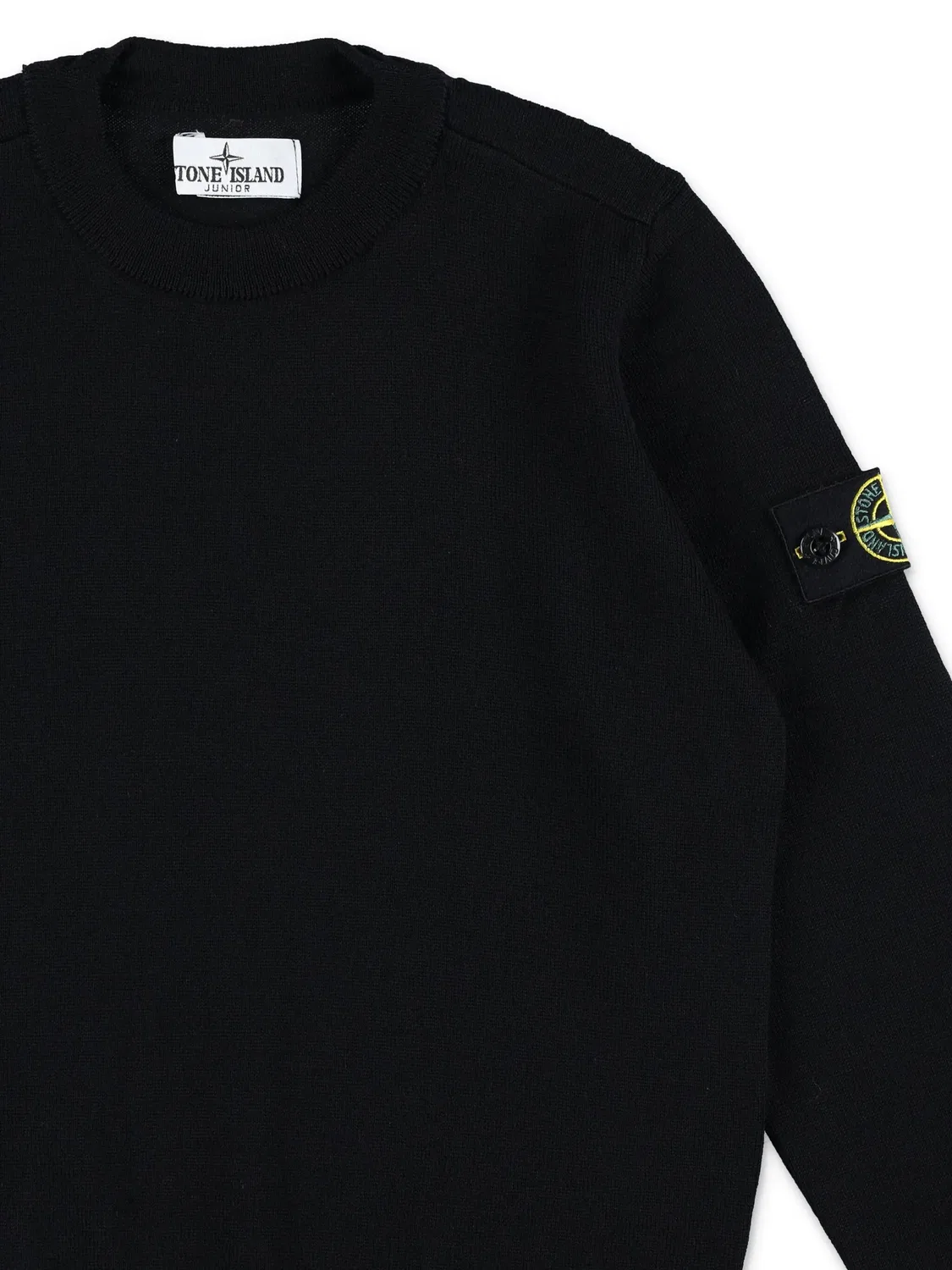 Толстовка с компасным значком Stone Island, черный — фото 2