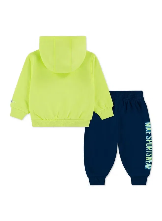 Худи с капюшоном из легкого флиса Sportswear Nike, синий — фото 2