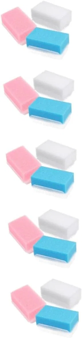 Набор тактильных щеток для купания, 15 шт, Plastic, Beatifufu