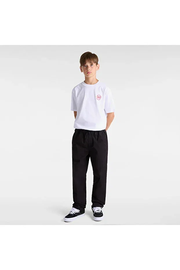 Детская футболка для мальчиков с коротким рукавом Commet 66 ss kids white t-shirt Vans, White — фото 3