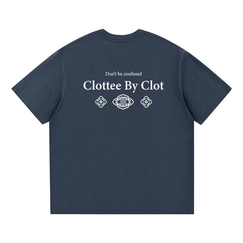 Детская футболка с круглым вырезом Navy Blue CLOT, Navy Blue