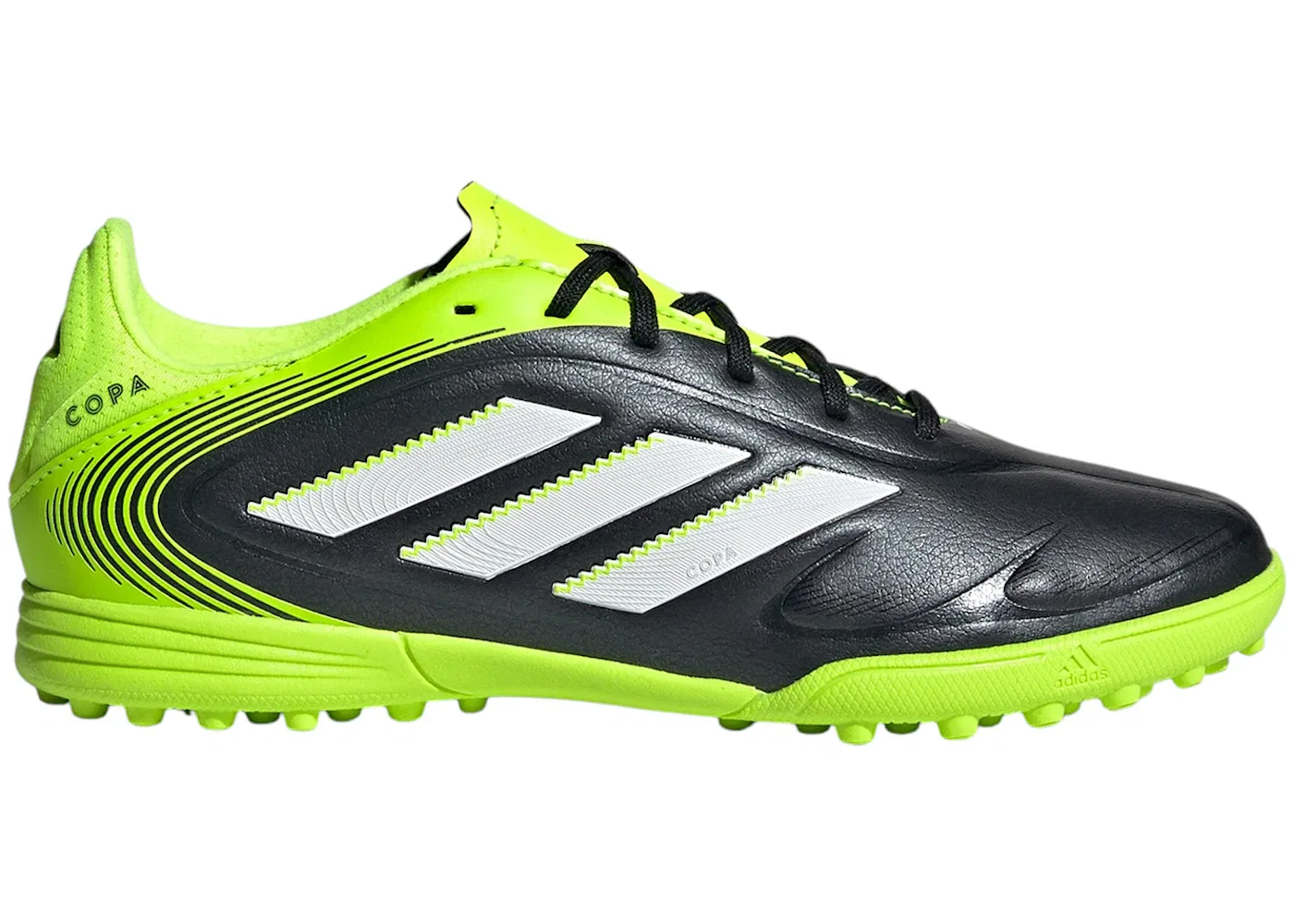 Бутсы для футбола с длинным рукавом? Adidas, Core Black/Cloud White/Lucid Lemon