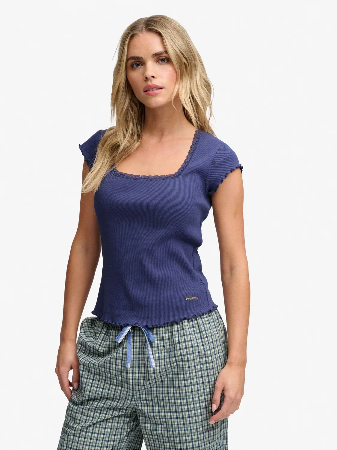 Футболка Athletic Essential Superdry, синяя