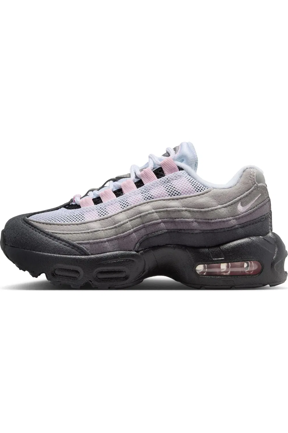 Детские кроссовки с амортизацией Max Air Air Max 95 Nike, 075 черный/розовый — фото 2