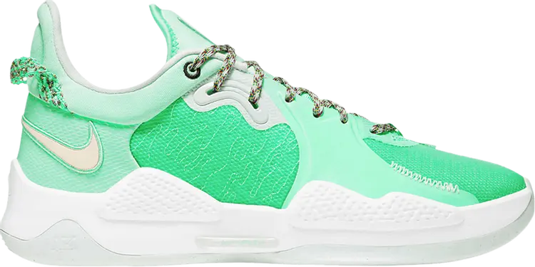 

Кроссовки Nike PG 5 EP 'Play for the Future', зеленый