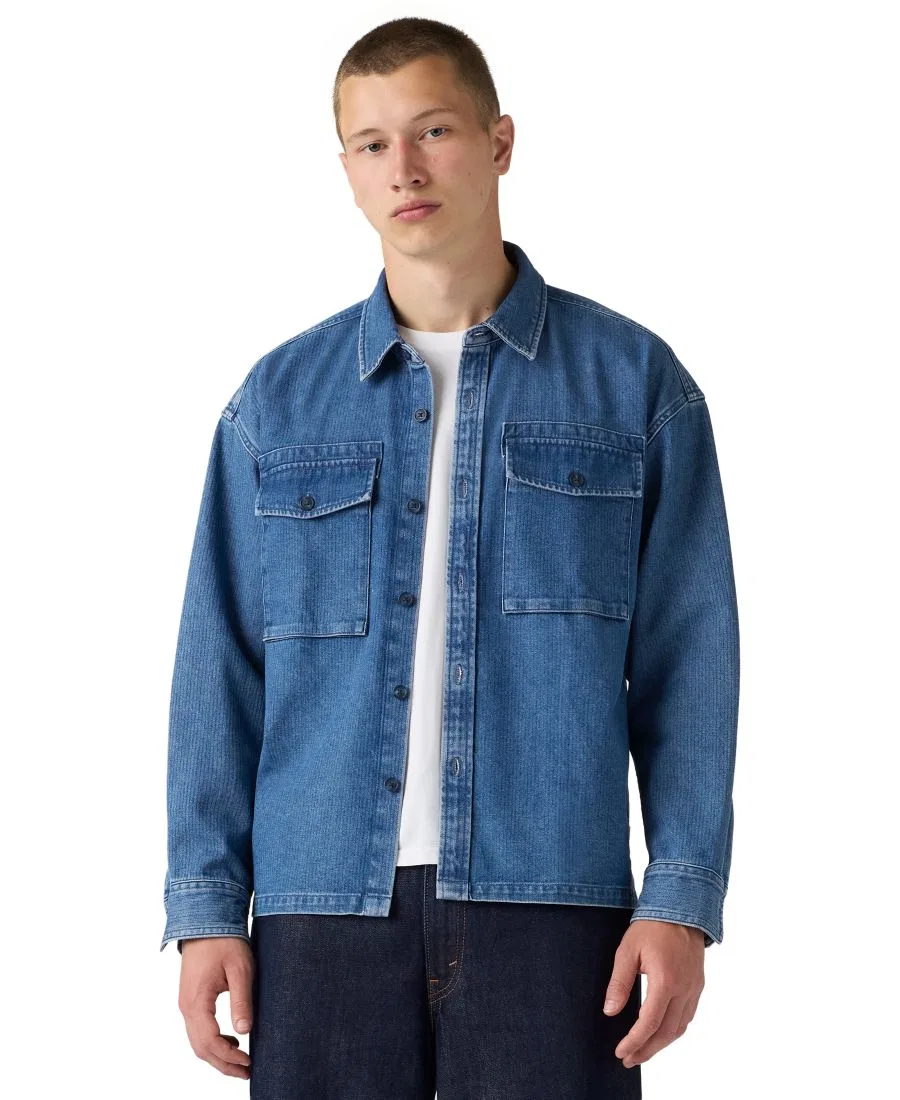 Рубашка свободного кроя с длинным рукавом Waller Levi's, Indigo