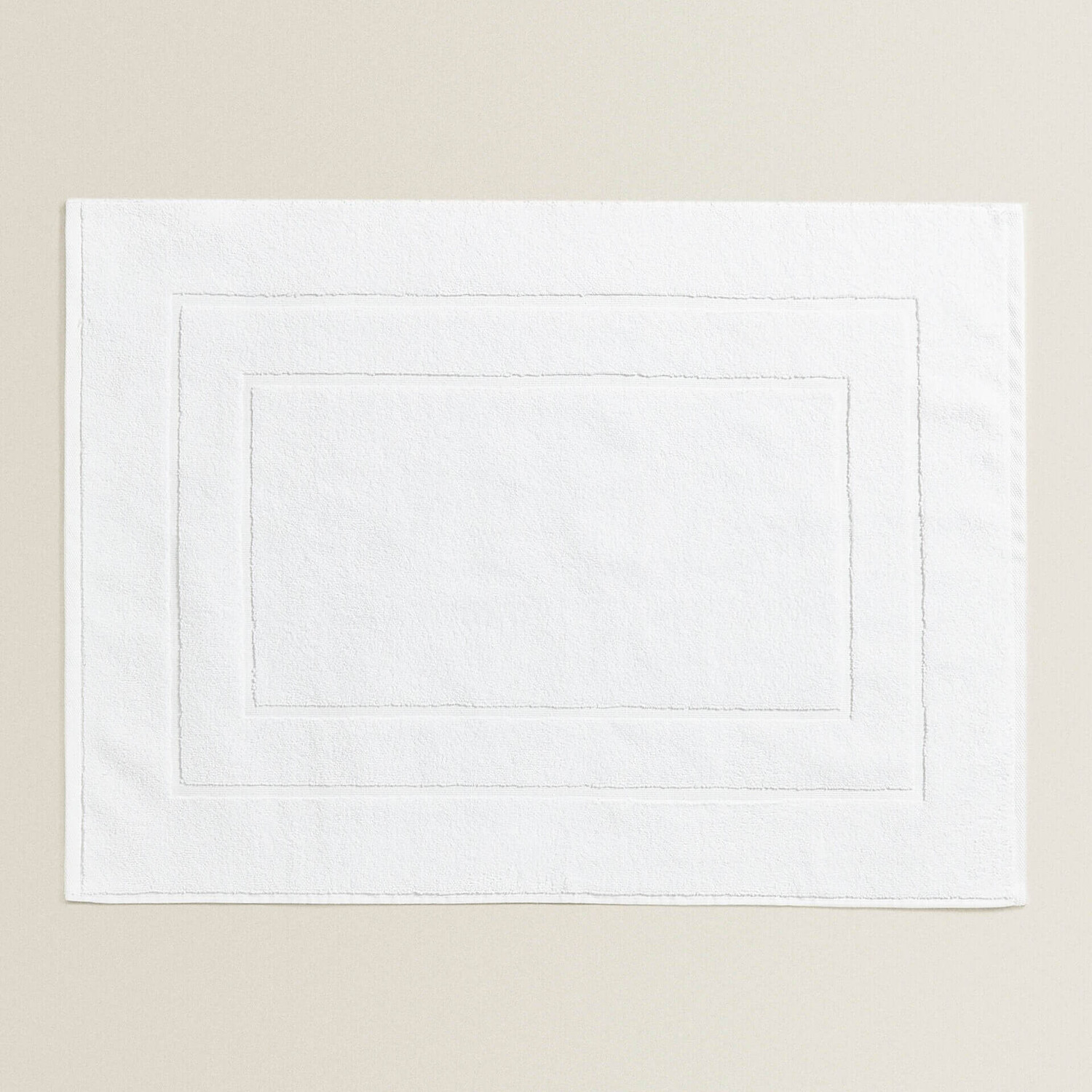 

Коврик для ванной Zara Home Non-Slip Cotton, белый