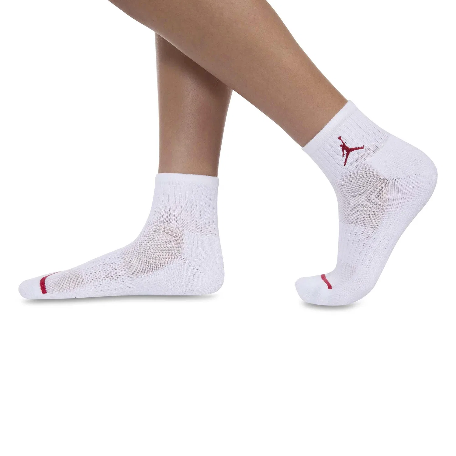 Детские носки с принтом Jordan Jhn Jordan Jumpman Quarter Socken Jordan, Weiß — фото 2