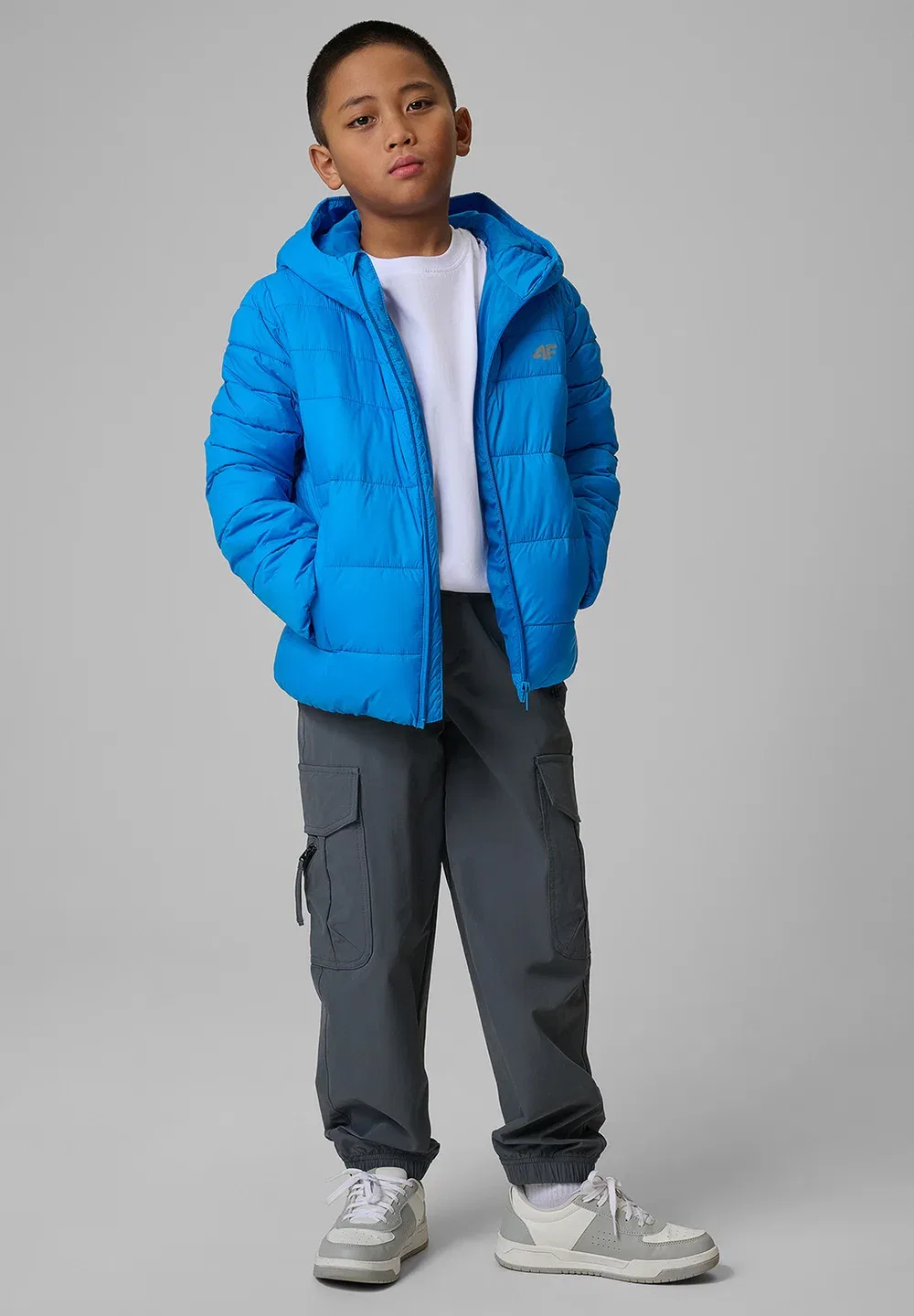 Зимняя куртка 4F, Blue