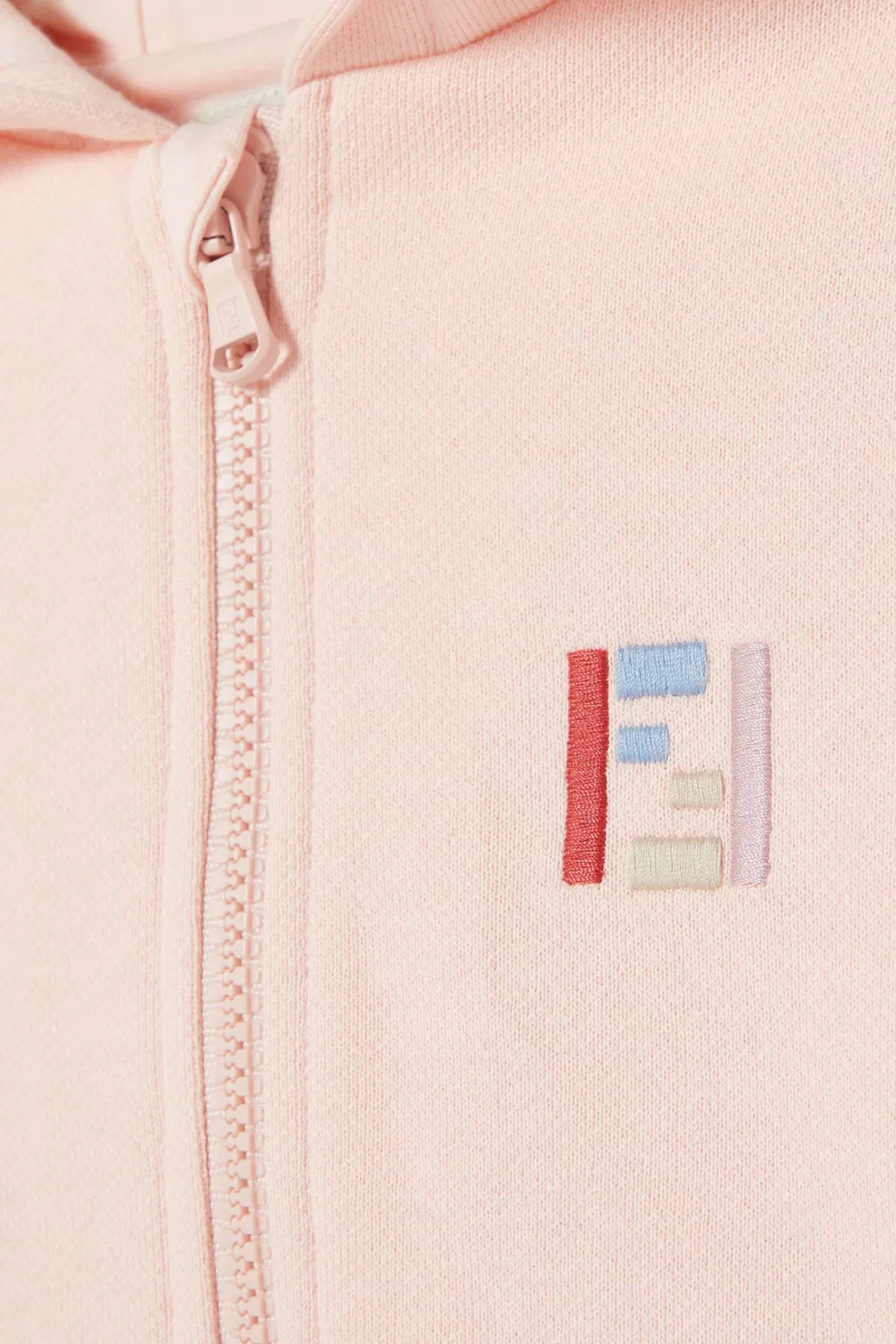 Худи на молнии с логотипом Fendi — фото 4