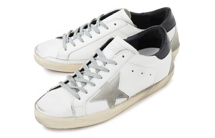 Кеды мужские с низким верхом Golden Goose, белый — фото 3