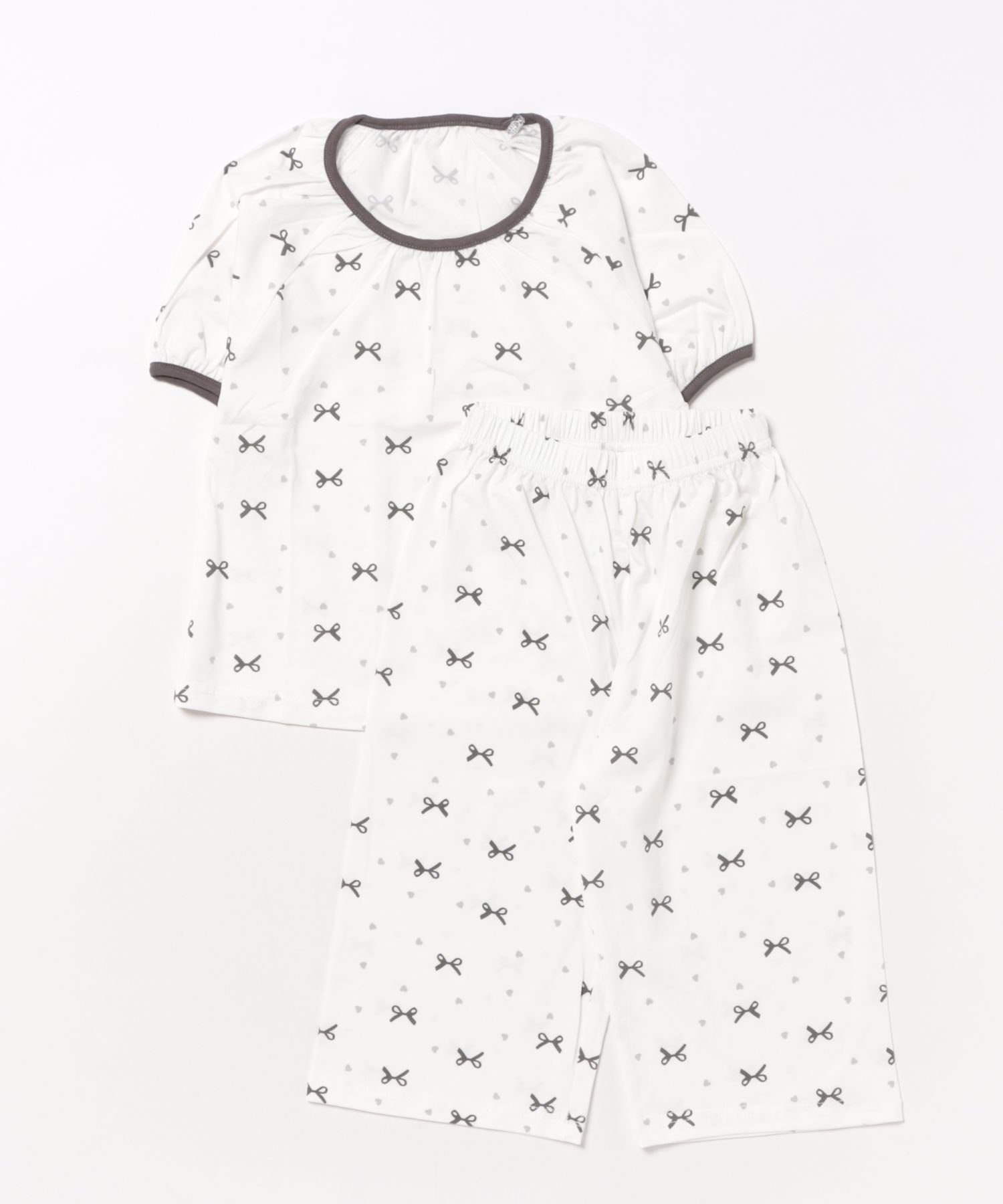 Комплект домашней одежды с принтом Aimoha Kids, off white