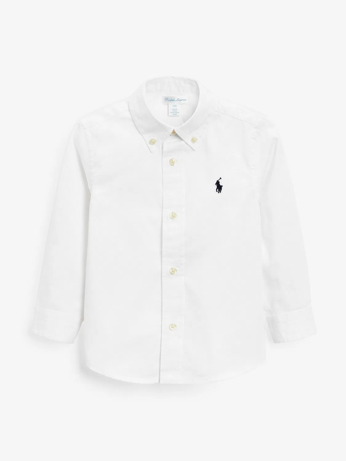 Рубашка оксфорд классическая Polo Ralph Lauren, белый