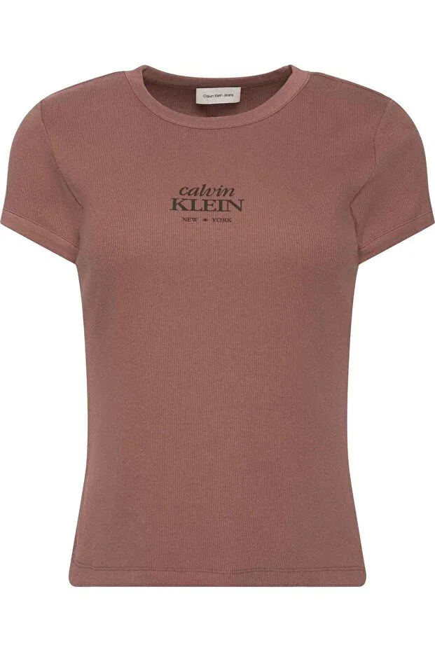 Женская футболка с коротким рукавом Calvin Klein, Dried Rose