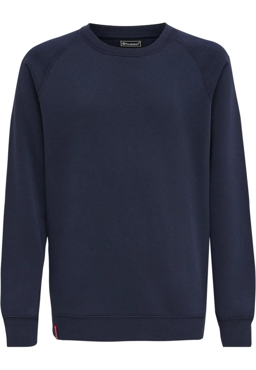 Детское худи из футера с раглан-рукавами Hmlred Classic Sweatshirt Kids Hummel, Mitternachtsindigo Navyblau — фото 2